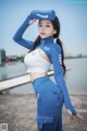 Zzyuri 쮸리, [SAINT Photolife] Loose and Tight Refreshing Blue Set.02